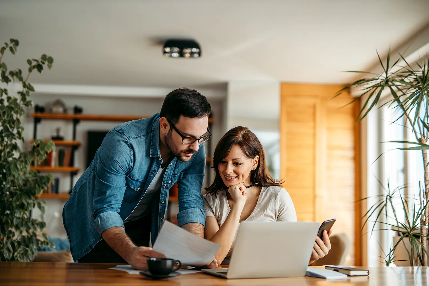 Couple Reviewing Property Investments